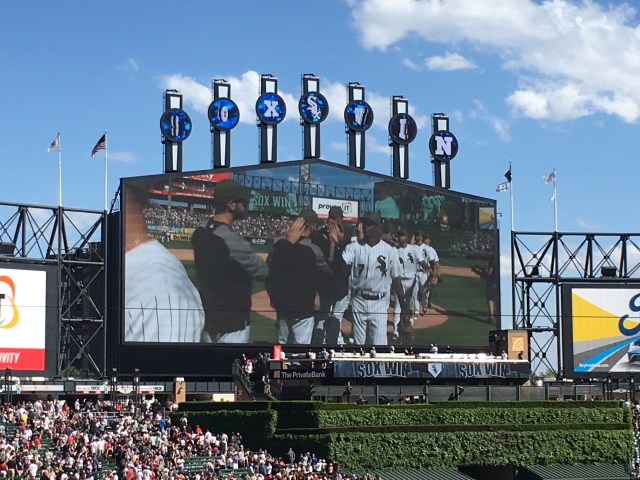 Sox win pic